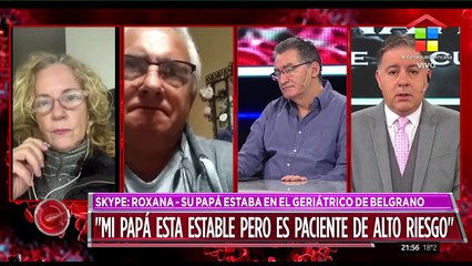 "Mi papá dió negativo de covid-19"