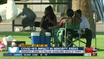 The impact of COVID-19 in minority communities
