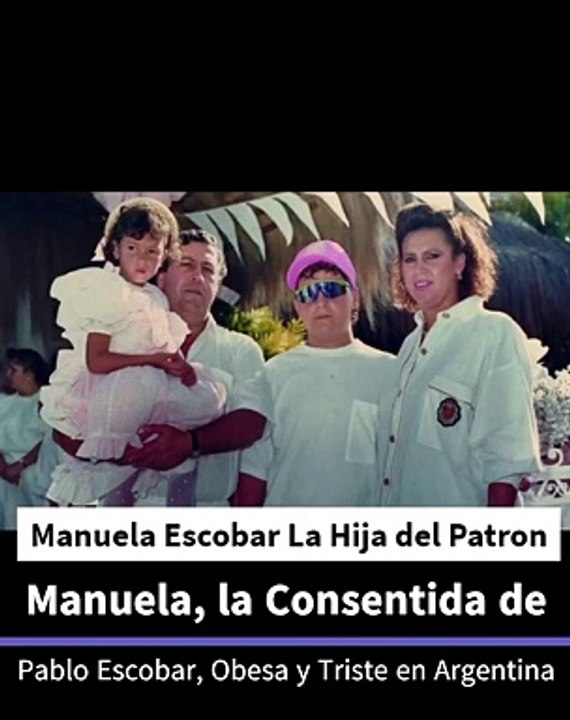 Manuela la consentida de Pablo Escobar obesa y triste en Argentina