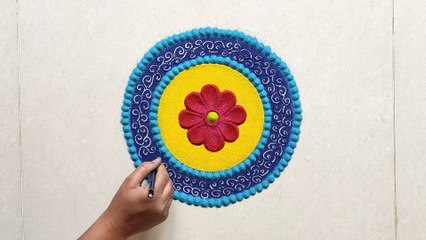 Creative Akshaya Tritiya Rangoli design जो आप भी बना लेंगे | Innovative  Akashaya Tritiya kolam