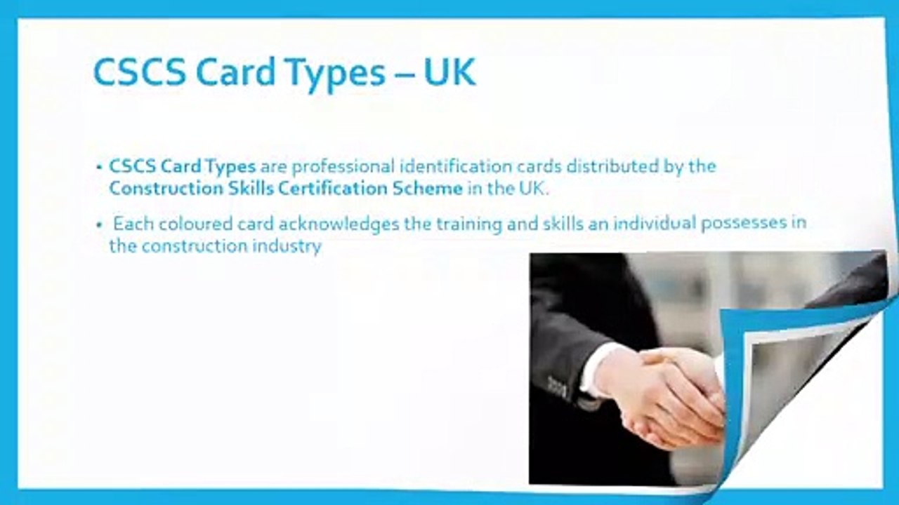 CSCS CARD Types