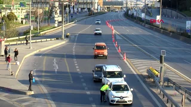 SOKAĞA ÇIKMA YASAĞININ İLK GÜNÜNDE DENETİM YAPILDI