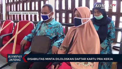 Disabilitas Minta Diloloskan Daftar Kartu Pra Kerja