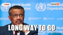 WHO warns 'long way to go', urges US reconsider funding