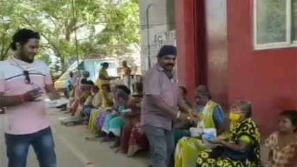 ஆதரவற்றோருக்கு பிரியாணி.. அசத்தும் இமான் அண்ணாச்சி - வீடியோ