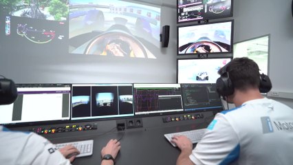 BMW Motorsport Simulator Engineering Room