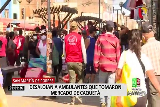 Desalojan a ambulantes que tomaron mercado Caquetá
