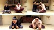 Sushmita Sen's Yoga Session With Boyfriend Rohman Shawl At Home