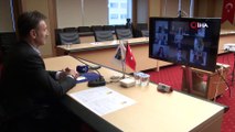 23 Nisan'da Başkan Bahadır koltuğunu video konferans yöntemiyle devretti