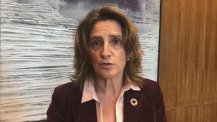 Vicepresidenta Ribera dice que la recuperación debe ser verde y solidaria