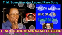 T. M. Soundararajan Legend Rare Song Vol 60