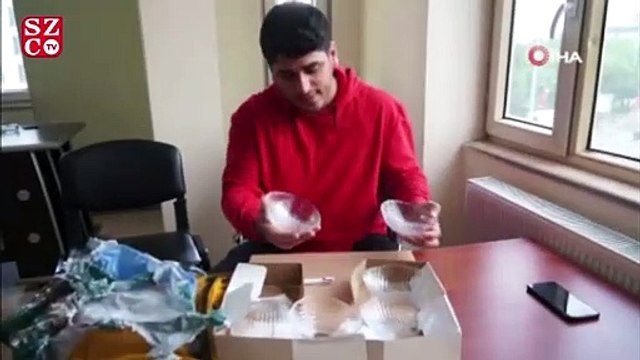 İnternetten oyun konsolu sipariş etti, paketten kase çıktı