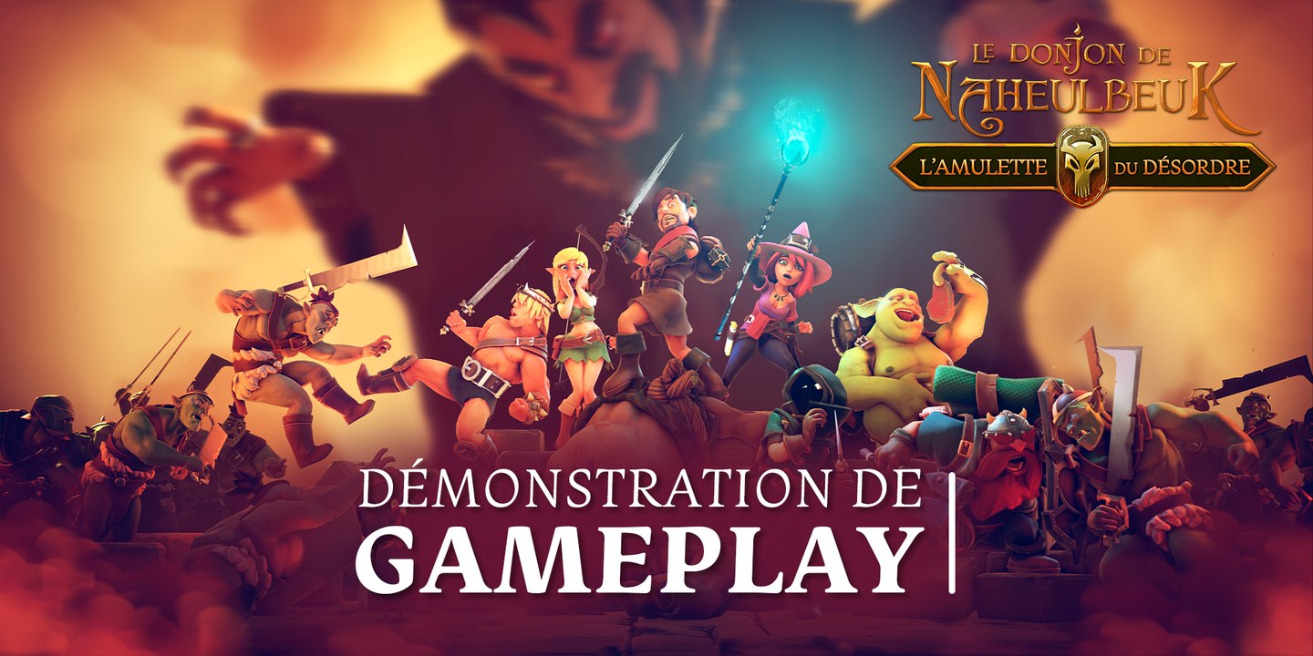 Le Donjon de Naheulbeuk : L'Amulette du Désordre - Démonstration de gameplay en français, partie 2