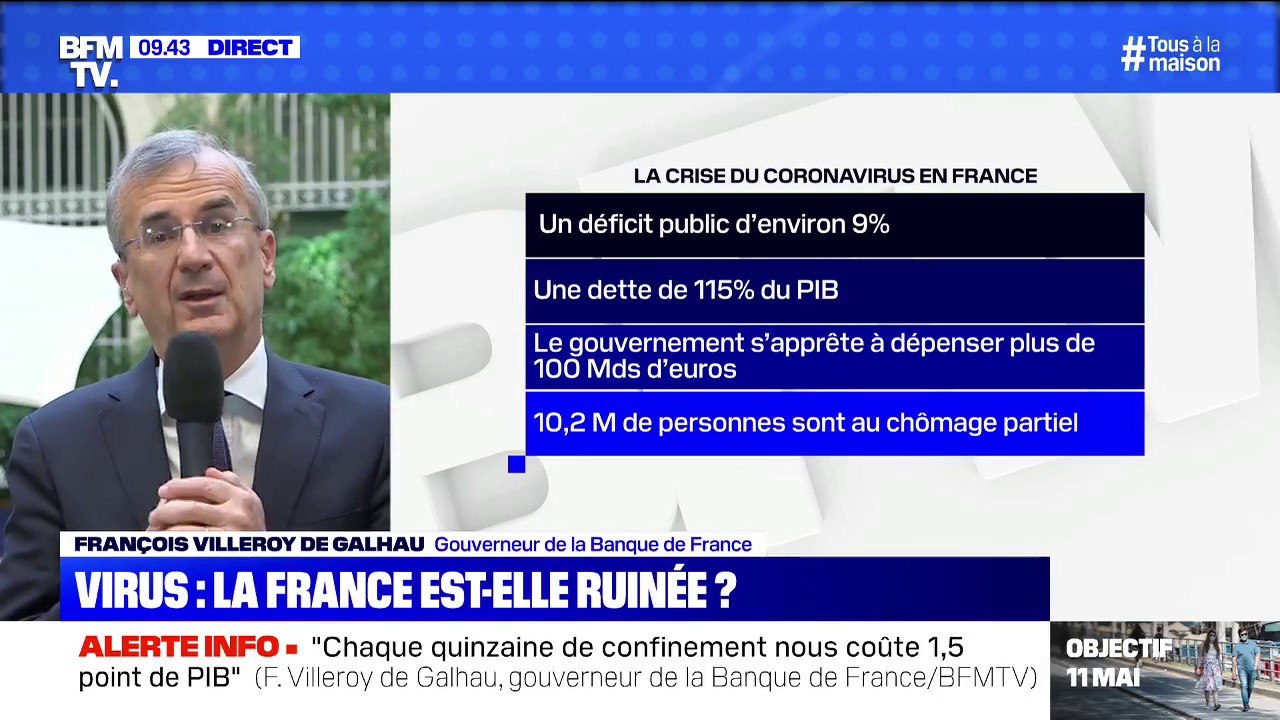 Coronavirus: "La France n'est pas ruinée (...)...