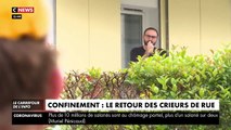 Coronavirus - A Bordeaux, les crieurs de rue ont fait leur retour dans les rues de la ville pendant le confinement - VIDEO