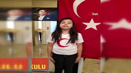 7 bölge, 7 şehir, 7 öğrenciden 23 Nisan kutlaması