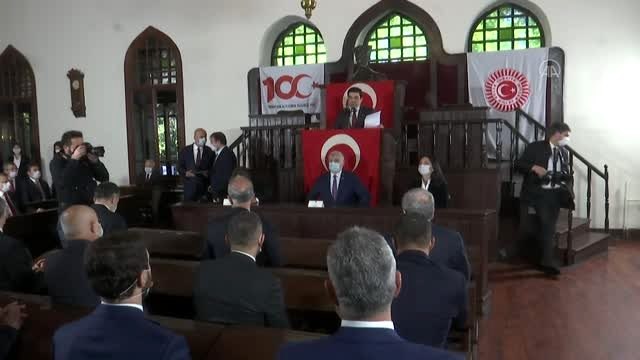 TBMM Başkanı Şentop, Birinci Meclis'te düzenlenen anma törenine katıldı (2)