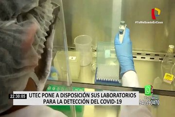 UTEC pone a disposición sus laboratorios para la detección del Covid-19