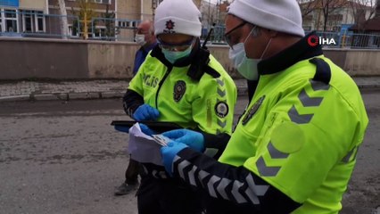 Ağrı’da seyahat izin belgesi denetimleri gerçekleştirildi