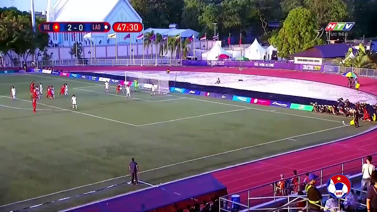 U22 Việt Nam - U22 Lào | Tiến Linh lập hat-trick, "Chiến binh Áo đỏ" tiếp đà thăng hoa | VFF Channel