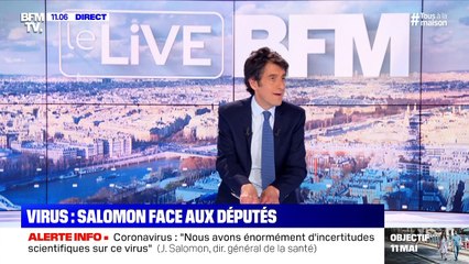 Salomon :"une épidémie comparée à la peste" - 23/04