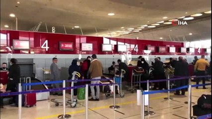 - Fransa'dan Türkiye'ye tahliye uçuşu- Paris'te bulunan 250 Türk, İstanbul'a uçtu
