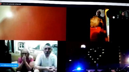 Marcela observa fachada del NH Hotel Group tras homenaje