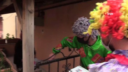 Sağlık çalışanlarının çocuklarına 23 Nisan’da pasta sürprizi