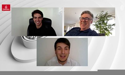 A chat with the Legends: Kaká e Ancelotti