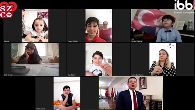İmamoğlu çocuklara söz verdi