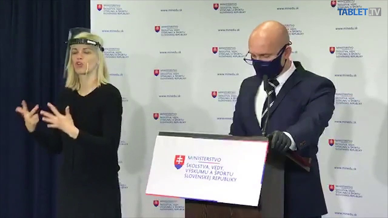 ZÁZNAM: TK ministra školstva, vedy, výskumu a športu SR Branislava Gröhlinga
