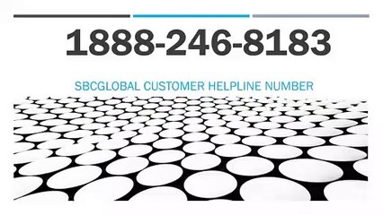 1888-246-8183 ☎ sbcglobal email tech support number