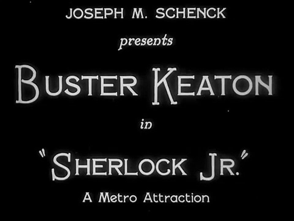 Sherlock Jr (1924) El Moderno Sherlock Holmes - Buster Keaton - Full Movie - Pelicula Completa - Silent Movie - Cine Mudo - Peliculas Mudas