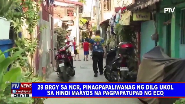 29 brgy sa NCR, pinagpapaliwanag ng DILG ukol sa hindi maayos na pagpapatupad ng ECQ
