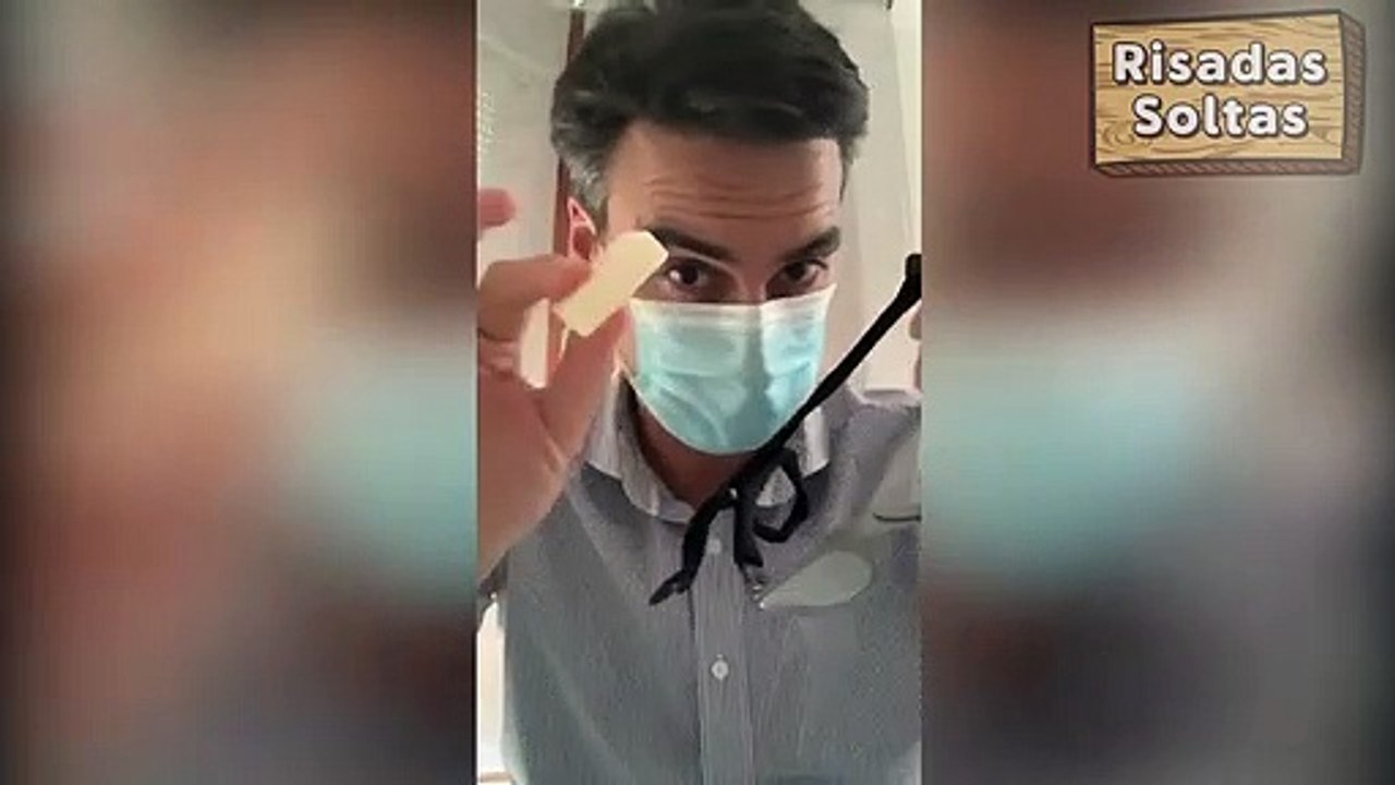 Truque para não embaciar os óculos enquanto usa máscara
