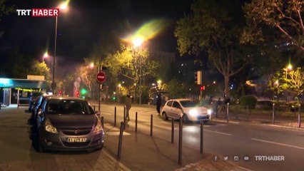 Paris'te koronavirüse rağmen şiddet olayları büyüyor