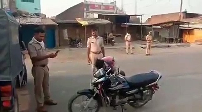 शाह चौकी इंचार्ज ने सघन चेकिंग अभियान चलाया