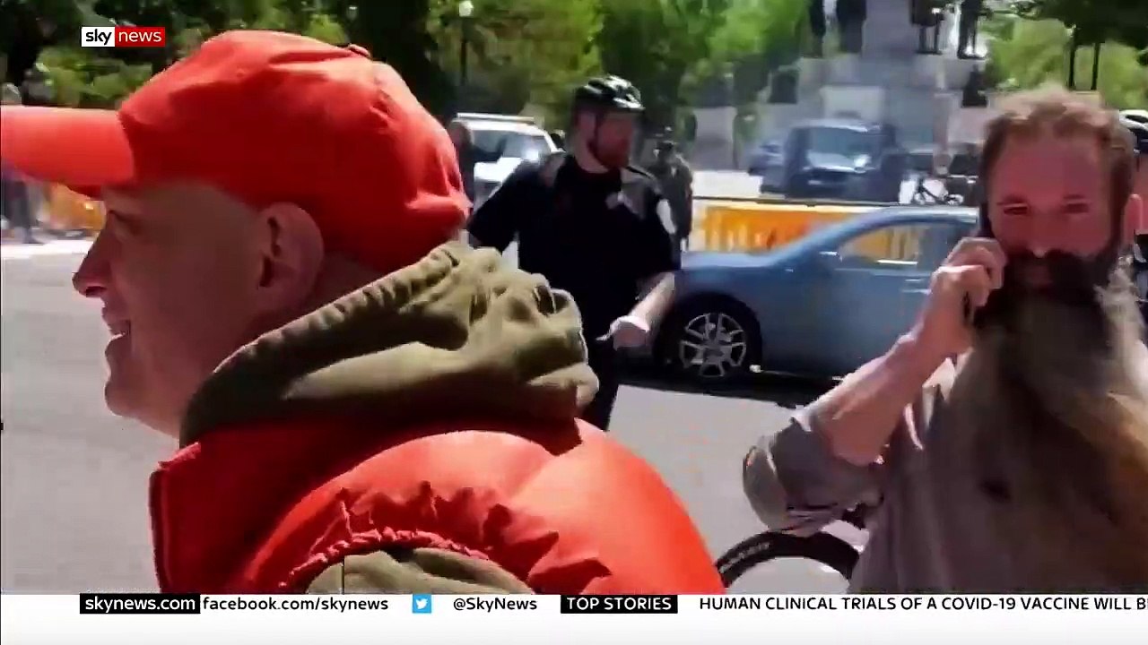 Coronavirus- lockdown protests escalate in the US