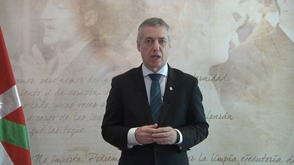 Urkullu: "Muchos eventos de verano no podrán realizarse"