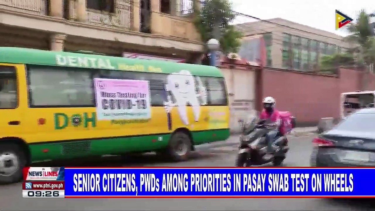 Senior citizens, PWDs among priorities in Pasay...