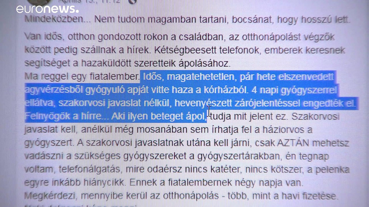 Ungarns Patienten fühlen sich im Stich gelassen