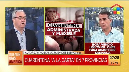 Flexibilizan la cuarentena en el interior | En principio será en 7 provincias