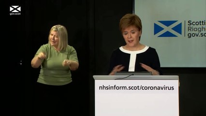 Coronavirus:Nicola Sturgeon says 'a return to normal as we knew it is not on the cards in the near future'