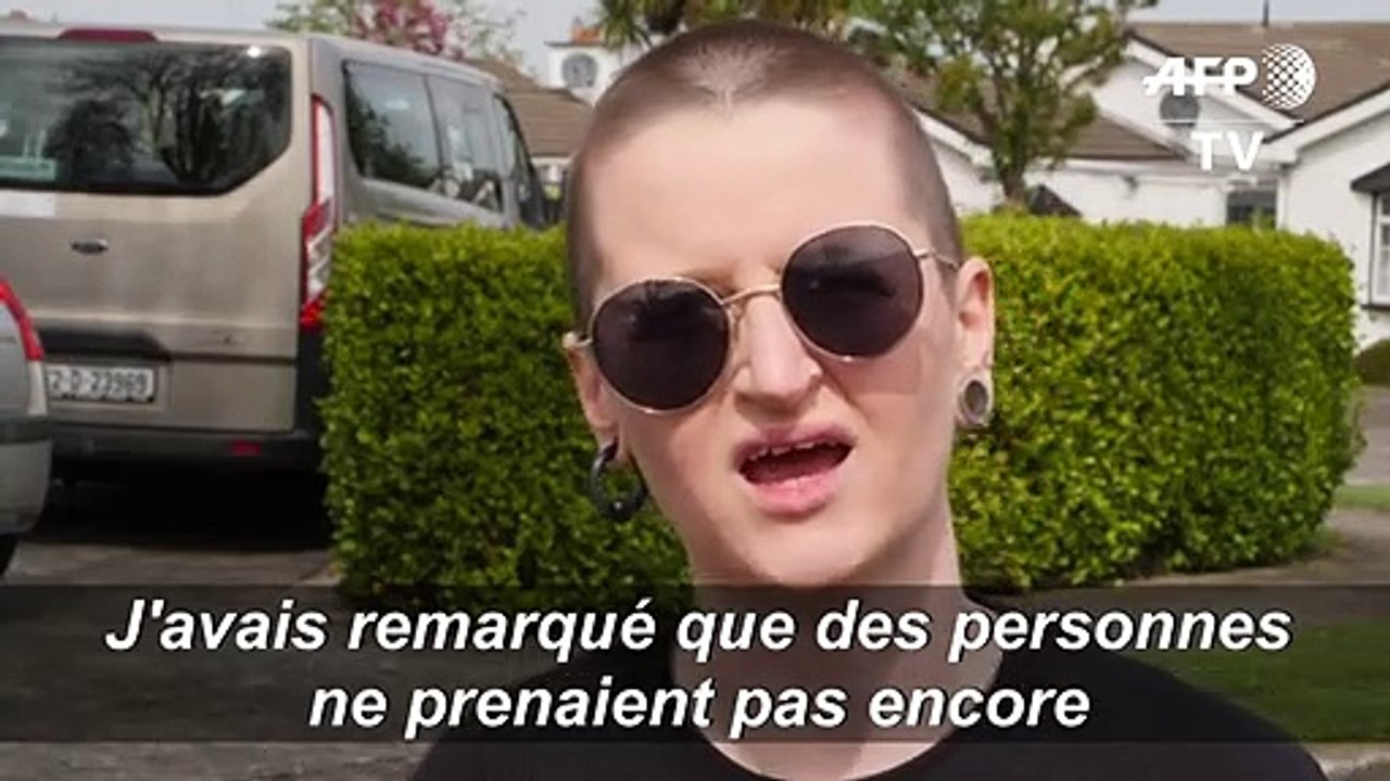 Virus: à Dublin, du street art pour encourager la distanciation sociale