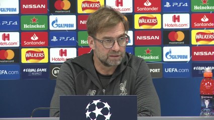Only half-time in tie, crowd can help - Klopp