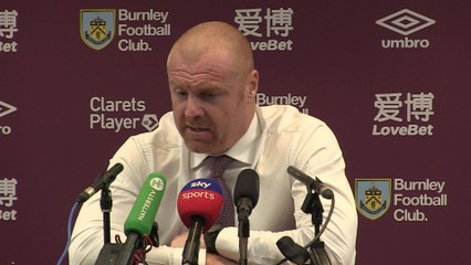 It's tough what we've done - Dyche