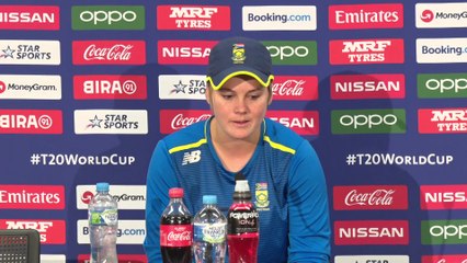 South Africa's Van Niekerk post Australia
