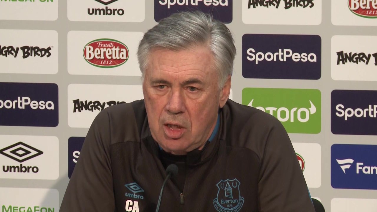 Ancelotti on Everton injuries