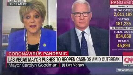 Coronavirus: la maire de Las Vegas fait le pressing pour rouvrir les casinos