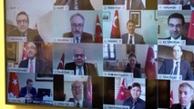 Bakan Çavuşoğlu, video konferans ile koltuğunu Antalya'daki şehit çocuğuna devretti